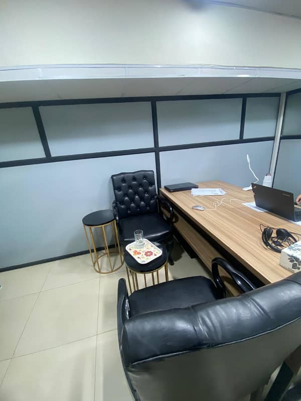 furnished Office for rent in johar town for Silent office (Call center + Software house + Marketing office and other setup as you want) 6