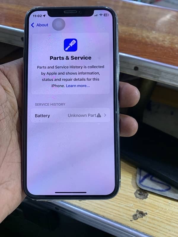 iPhone 11 pro 256 gb pta approved white colour 6