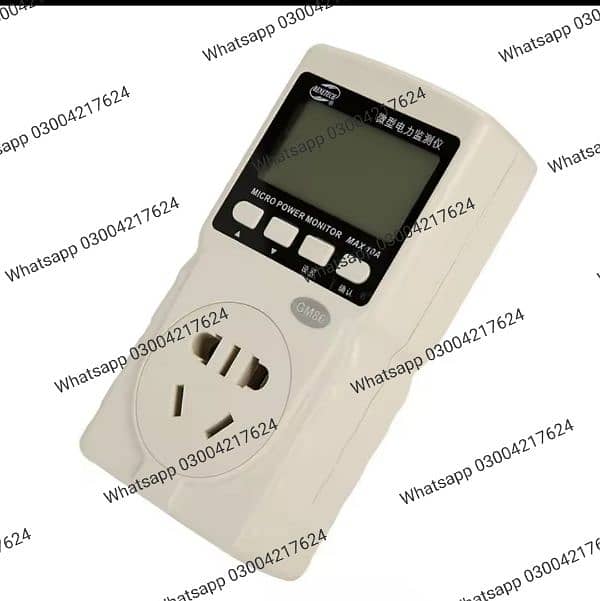 GM86 LCD Display Digital Micro Power Monitor 220V 50Hz Only EU/US 4