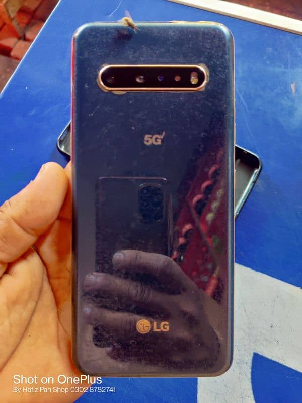 LG v 60 think 8/128 single sim pta approved 03161421677 7