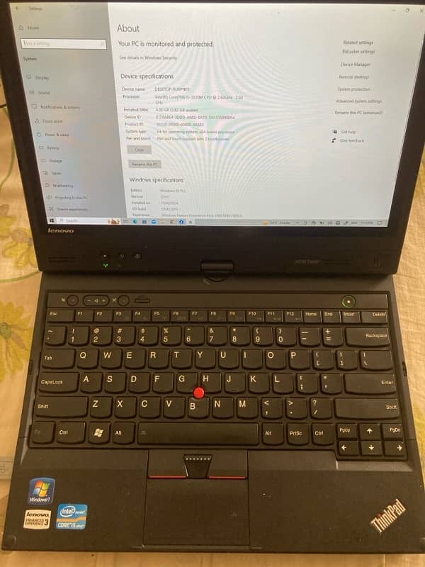 Lenovo ThinkPad (X230 Tablet) 1