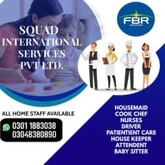 House maids , Maids , Baby Sitter , Chef , Cook , Patient Care ,Nurse