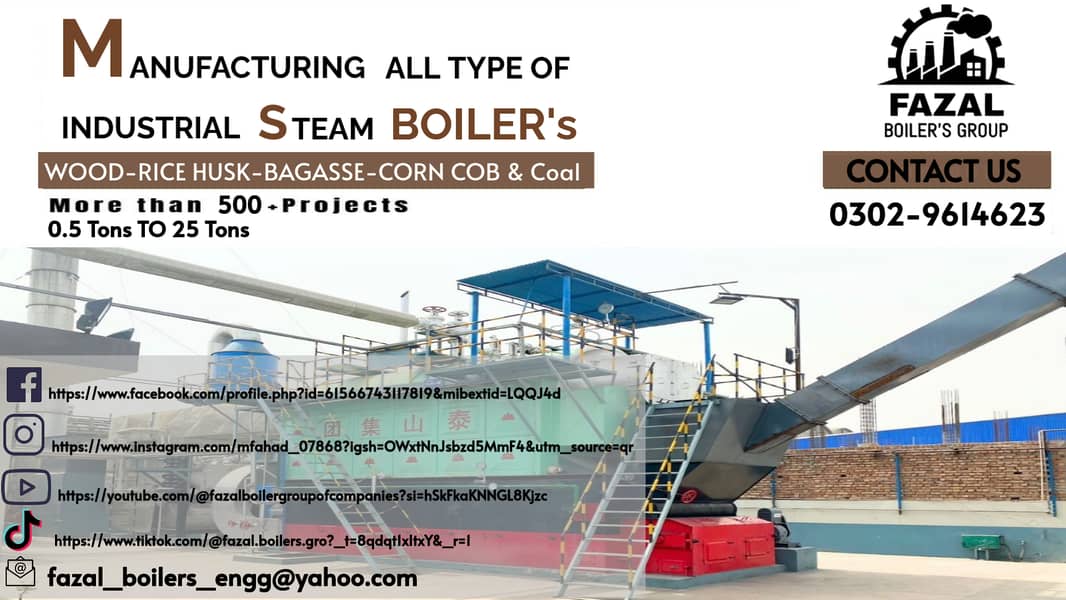 Water Tube Steam Boiler, Package type steam boiler & Composite Boilers 0