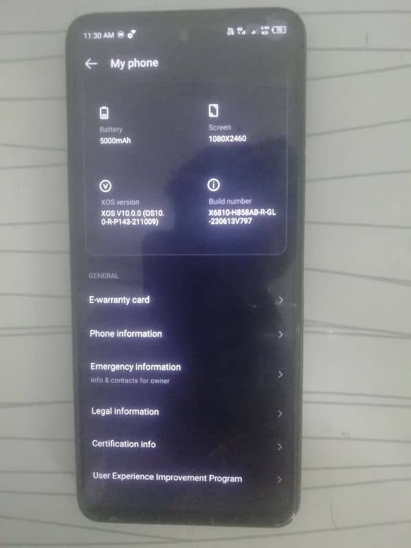 infinix zero x new 1