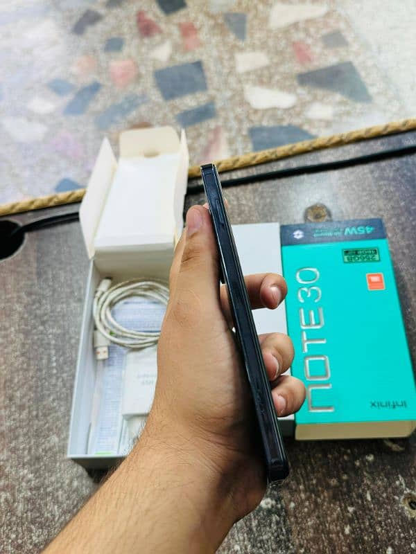 Infinix Note 30 Complete Box 7