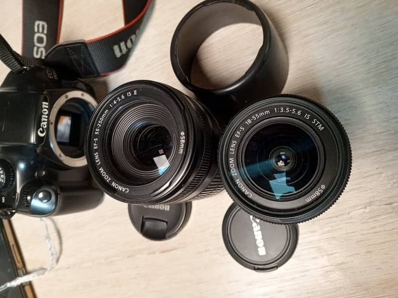 Camera Canon - 1100d - Digital Camera DSLR  - 2 Lenses 6