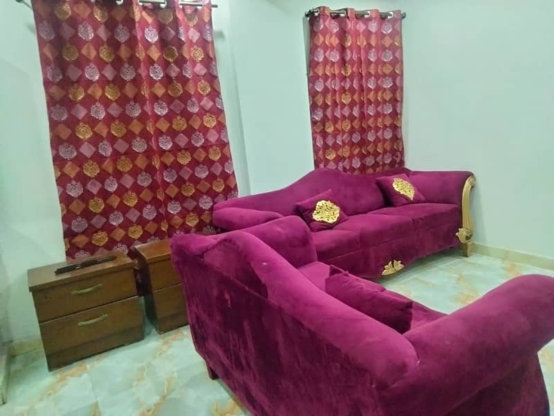 One Bed Apartment For Rent Per day Avil For familes Bahria Town Lahore 13