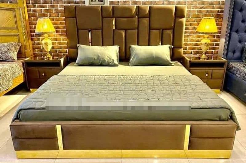 brand new double bed /bed set /wooden bed /palang/Turkish bed sofa set 9