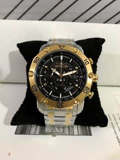 INVICTA GOLD-NEW ORIGINAL WATCH-RADO-OMEGA-ROLEX-TISSOT-TAG-CITIZEN