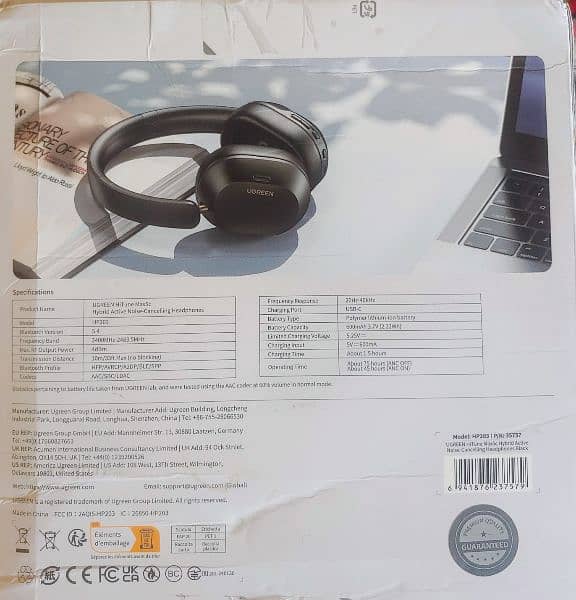 High quality ANC Sound headphones Ugreen Max5c 6