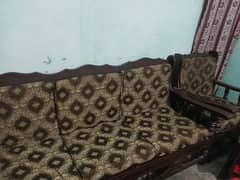 5 Seater Sofa set and Single bed