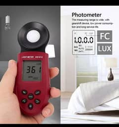 Digital Mini Lux Light Red sports Meter Light Intensity Meter air