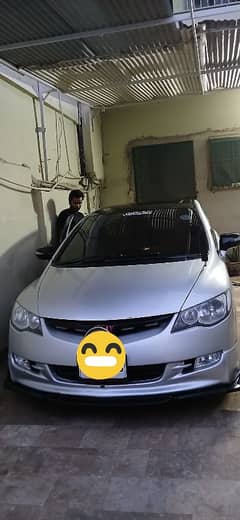 honda reborn front bumper with body kit and splitter for sell