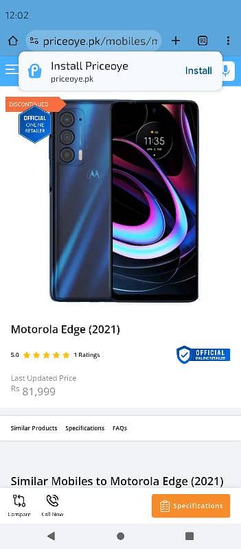 Motorola edge 2021 4