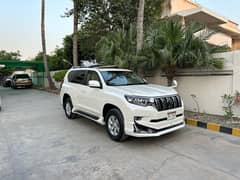 Toyota Land Cruiser Prado 2018 reg 2022 Tx Sunroof 5A Grade 39000km 0