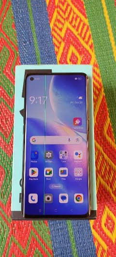 I am selling oppo reno5 pro 5g full box with original charger 65w 0