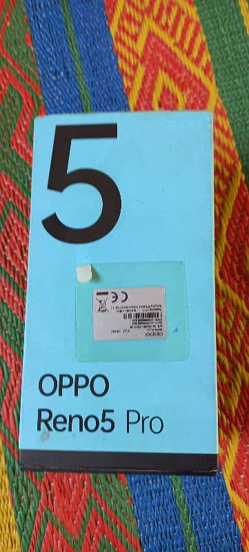 I am selling oppo reno5 pro 5g full box with original charger 65w 4