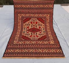 4x6 Feet. High-quality Handmade Afghan maliki Biljik kilim"