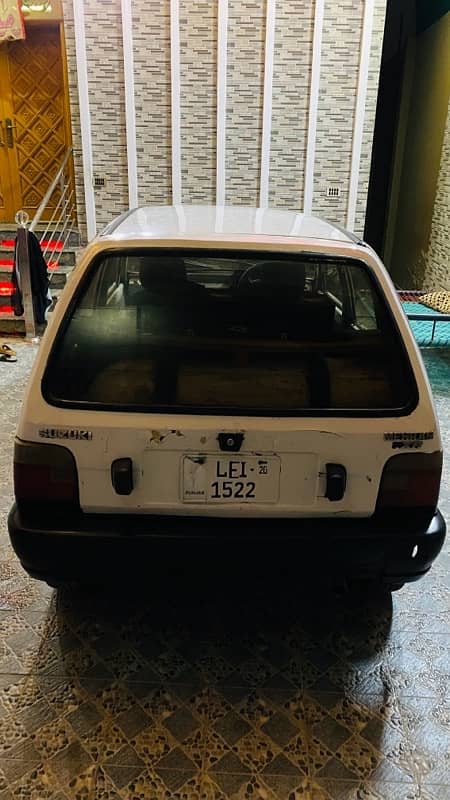 Suzuki Mehran VX 1989 Lahore number smart card original file bye hand 4