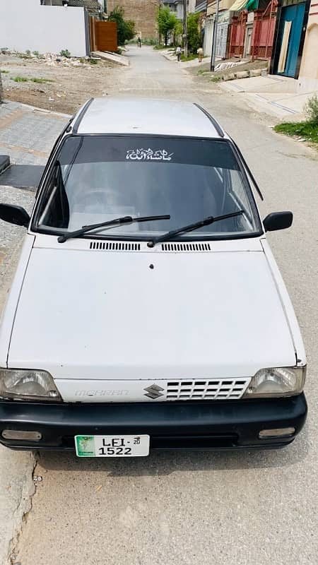 Suzuki Mehran VX 1989 Lahore number smart card original file bye hand 8