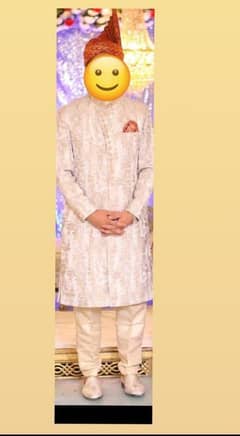 high quality sherwani fabric only 1 time used.