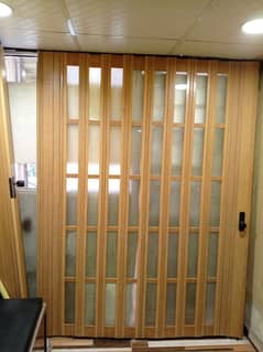 PVC sliding door