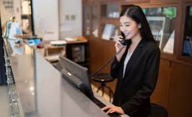 Female Receptionist & other staff 0