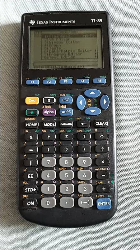 Texas Ti 89 titanium-Texas Ti 84 Plus-Ti nspire-hp 48G calculators 9