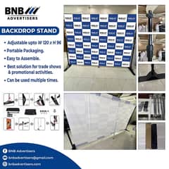 Adjustable, Advertising, Portable, Promotiona, backdrop panaflex stan