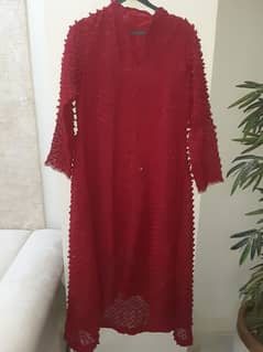 chiffon maroon kameez for sale