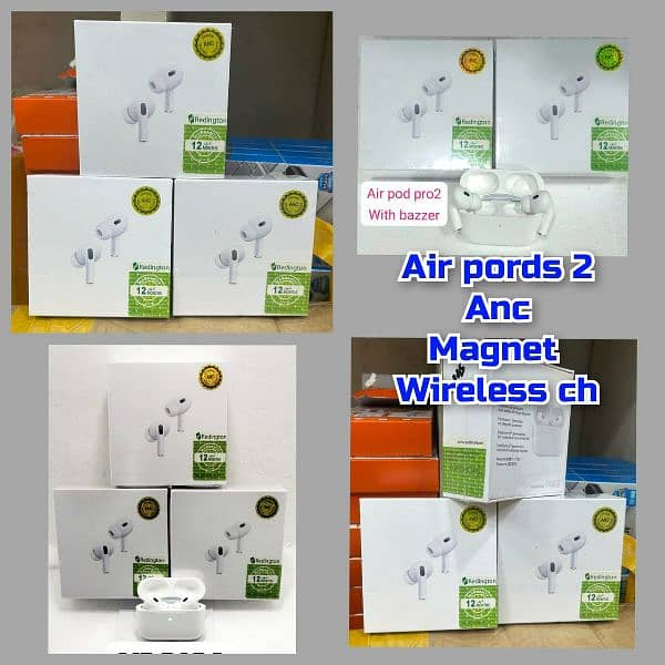 airpods pro 2nd generation with premium sound quality box pack 0