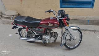 Honda CD 70 2023 model first owner lush condition Total Genuine