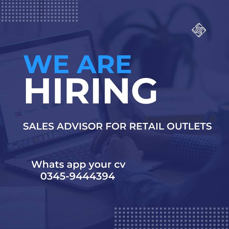 Salesman Required for Retail Outlets 0