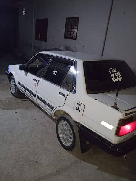 Toyota corolla model 1985 import 1997.  con 03216454051 5