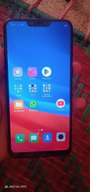 Oppo A3s dual sim  mobile 2gb 16 gb ram 1