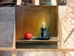 still life oil painting