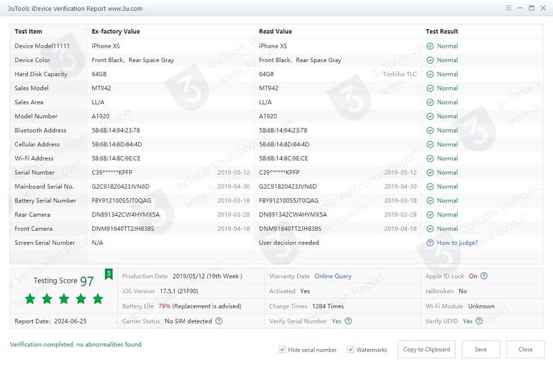 Iphone XS Factory unlocked 3