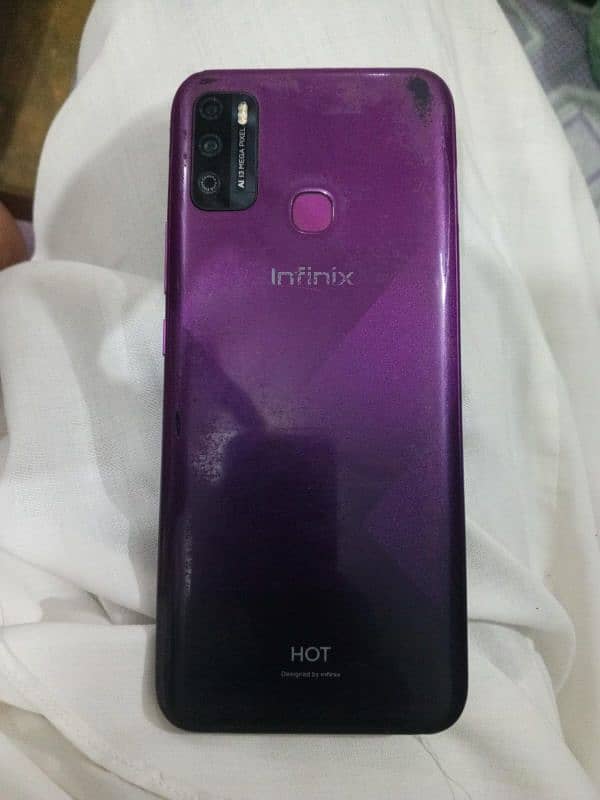 infinix hot 9 play 3/64 6000 mh battery pta approve all ok only mobile 7