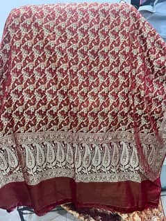 indian Banarsi saree and blouse fabric