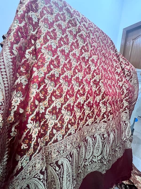 indian Banarsi saree and blouse fabric 4