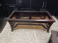 Center and 2 Side Tables Very good condition