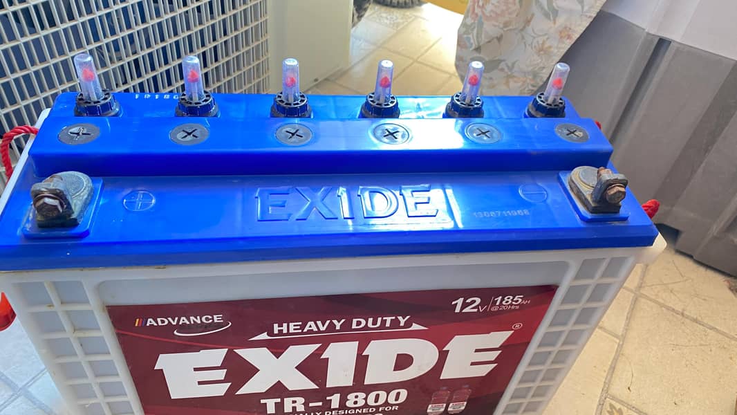 EXIDE TR-1800 Tubular Deep Cycle Battery - Excellent Condition 3