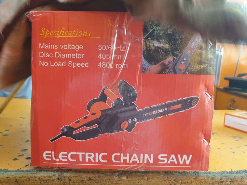 Electric Chainsaw, Wood Cutter, Tree Cutter 1