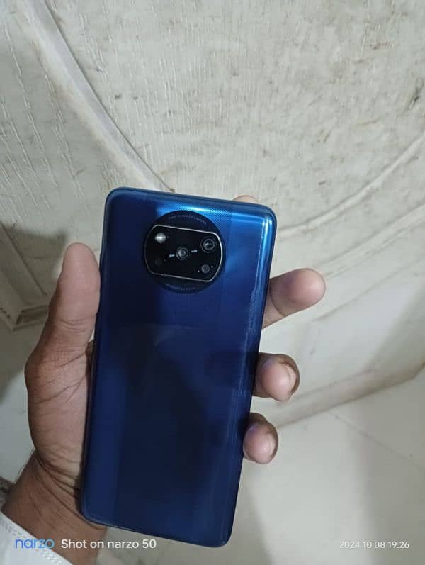 Poco x3pro 6 2 128 good condition no any falt 10by9.5 1