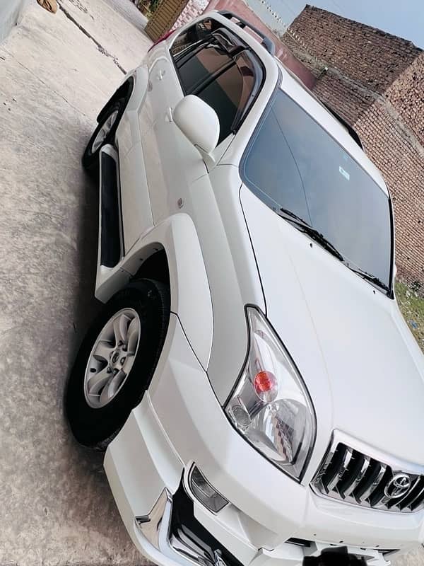 Toyota PradoTZG pearl white 2004 model 2007 11