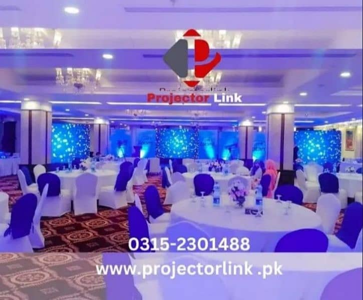 Audio visual equipment rental , smd sound system projector in karachi 7