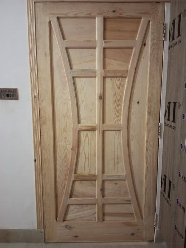 Premium Kail Wood Door Single 1