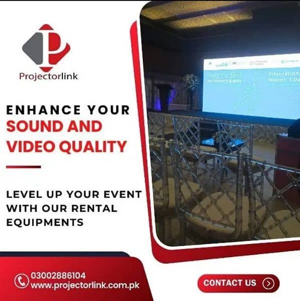 Audio visual equipment rental , smd sound system projectoru 19