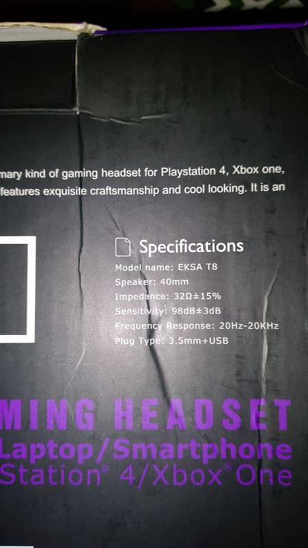 T 8 Gaming RGB headset 10/9 3