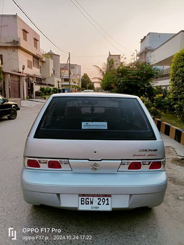 Suzuki Cultus limited edition model 2016 6